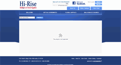 Desktop Screenshot of hi-riseballoons.com